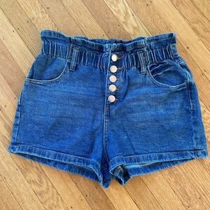 Wild Fable blue high waisted denim shorts